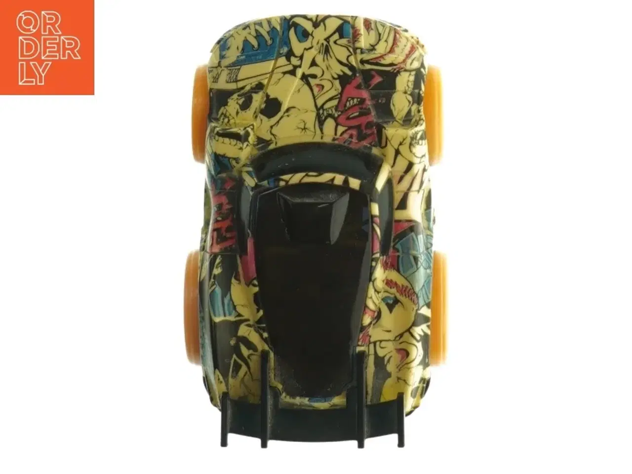 Billede 4 - Legetøjsbil med graffitidesign (str. 13 cm)