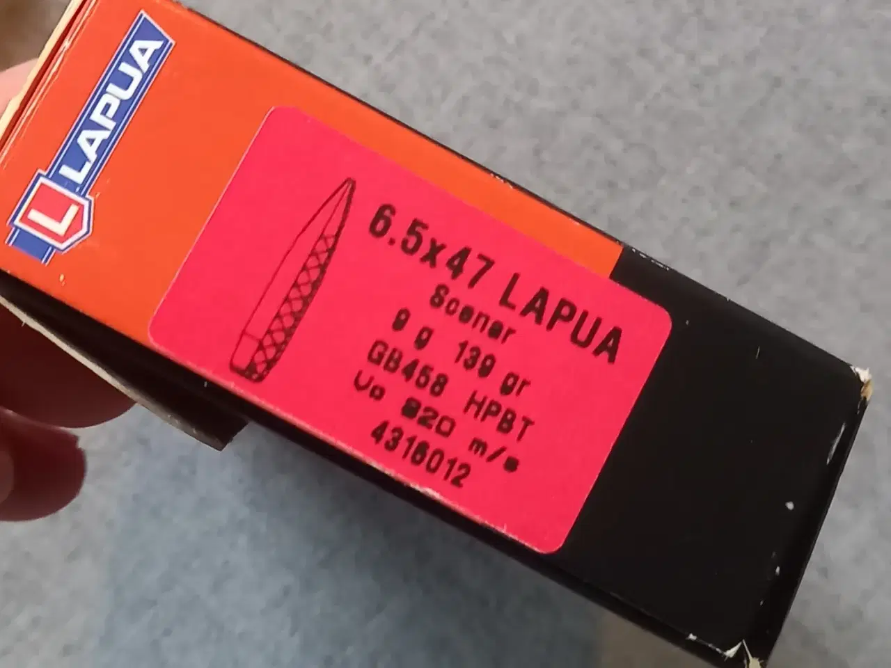 Billede 2 - 6.5×47 ammo