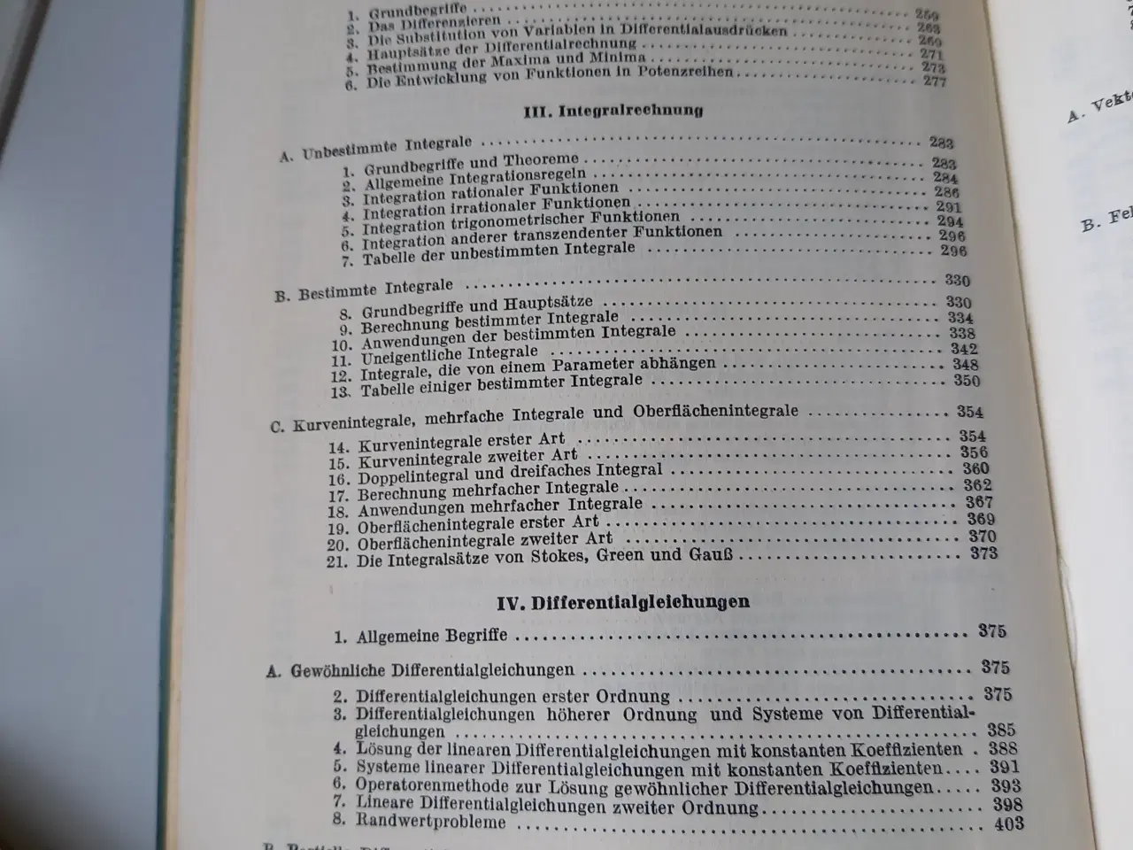 Billede 5 - Taschenbuch der Mathematik.