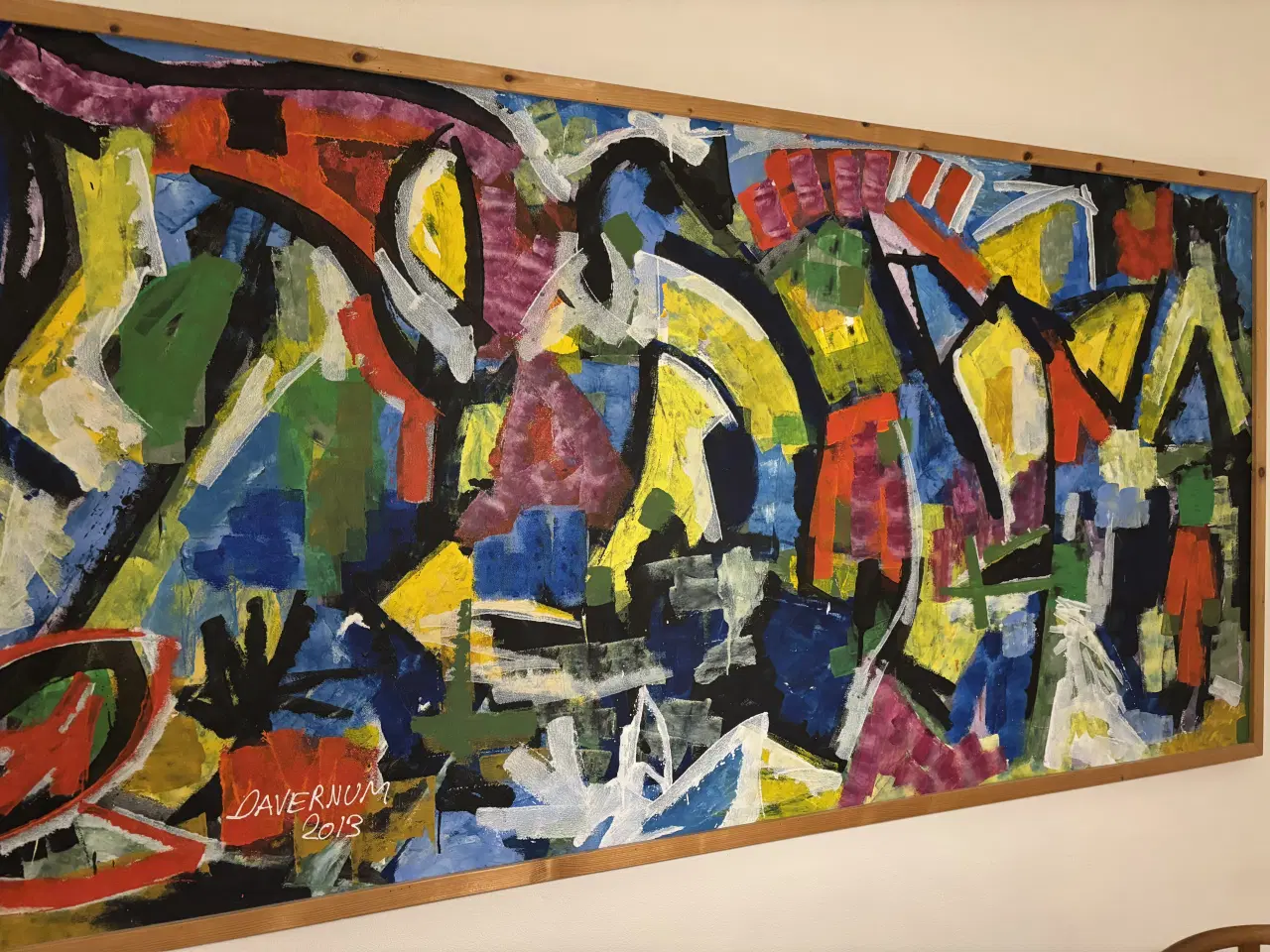 Billede 2 - Davernum maleri