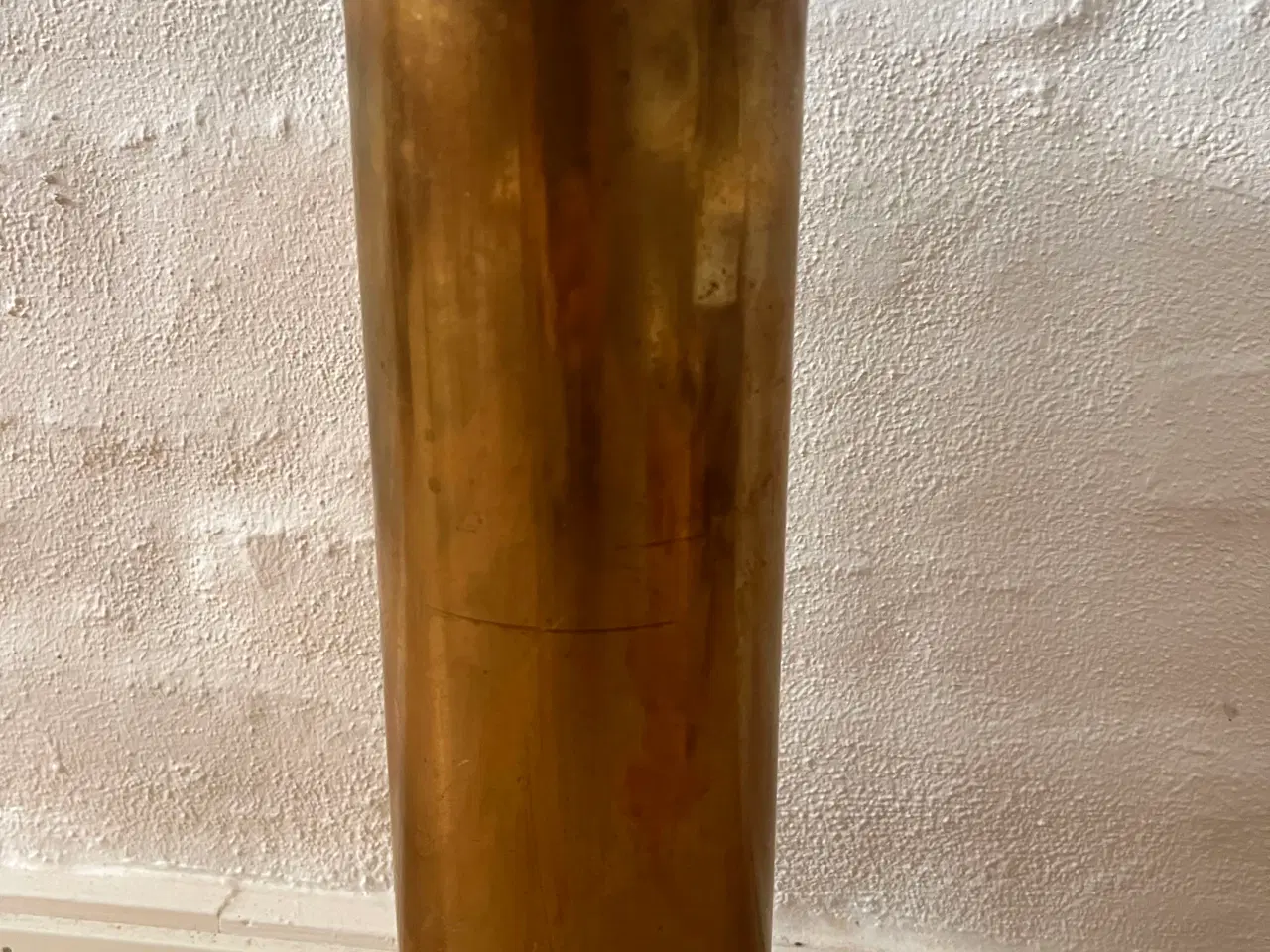 Billede 2 - 🔥 Smukt granathylster i messing – unik dekoration