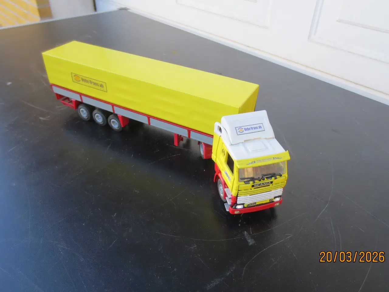 Billede 4 - 1 stk Modellastbil Tekno Scania 142 E 