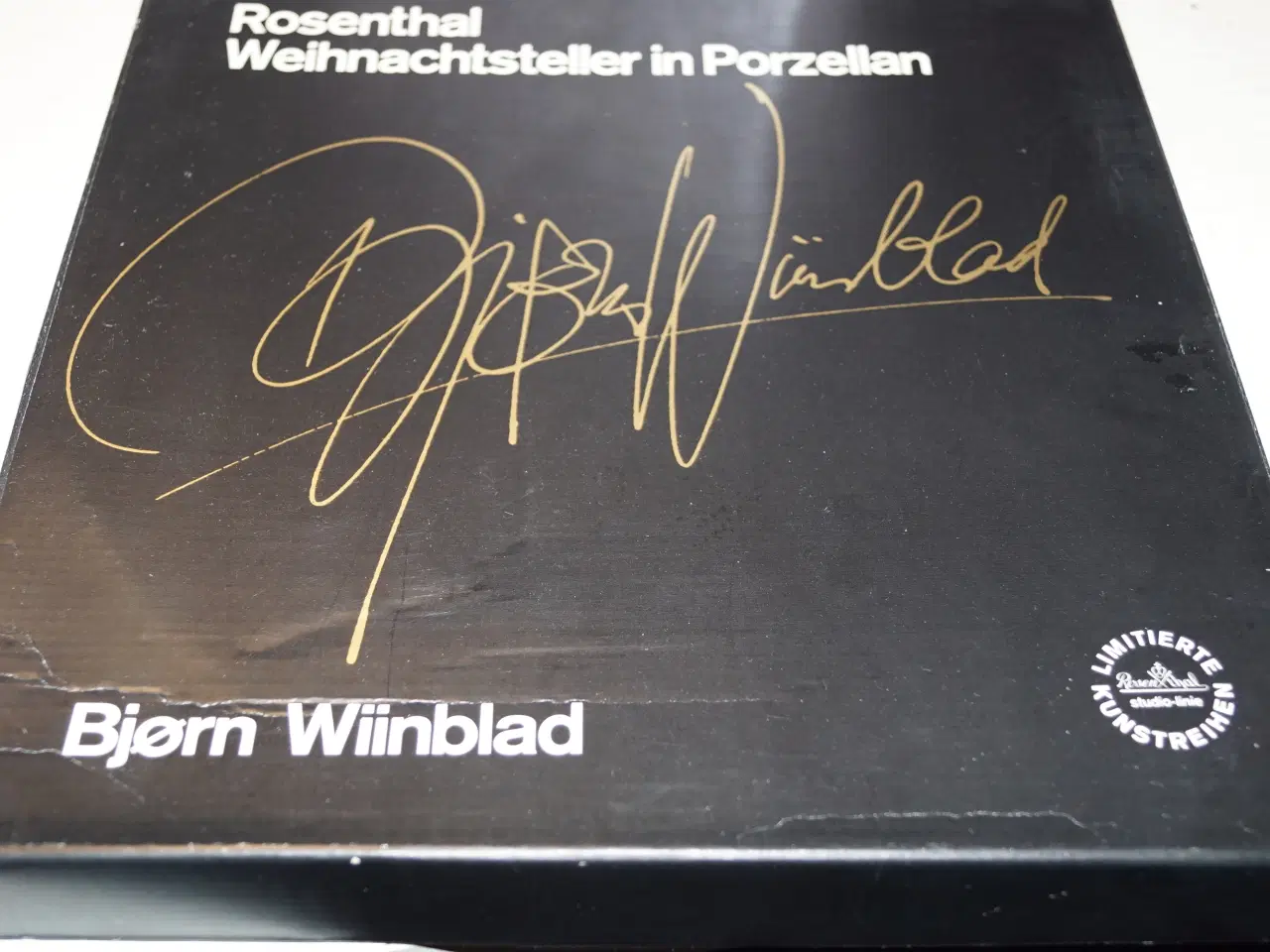 Billede 2 - Bjørn Wiinblad platte fra 1977 i org. æske