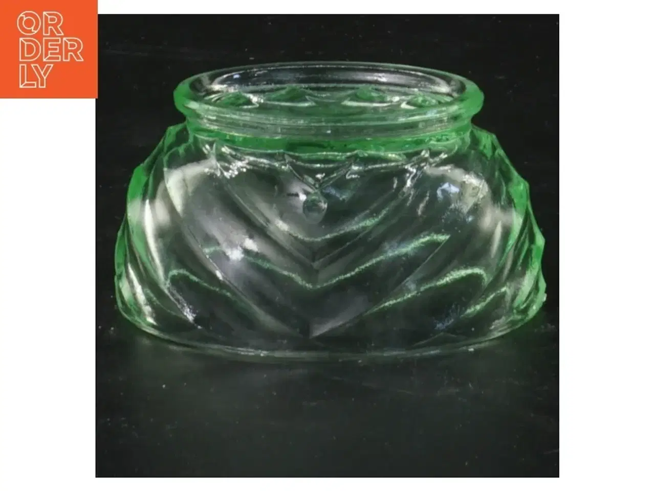 Billede 3 - Oval Glas krukke med låg (str. 7x7 cm)