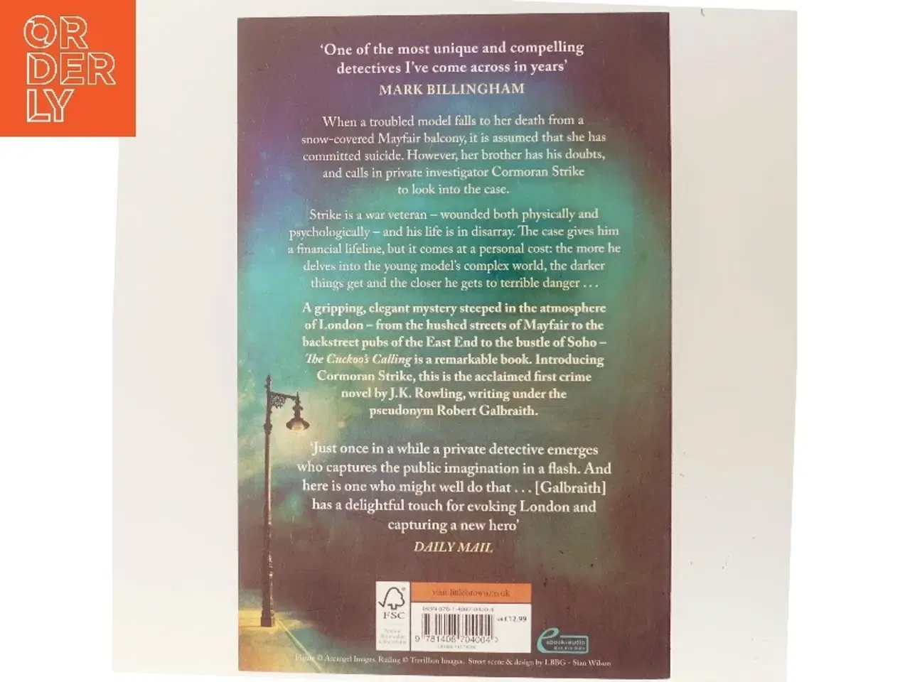 Billede 3 - The cuckooś calling af Robert Galbraith (Bog)