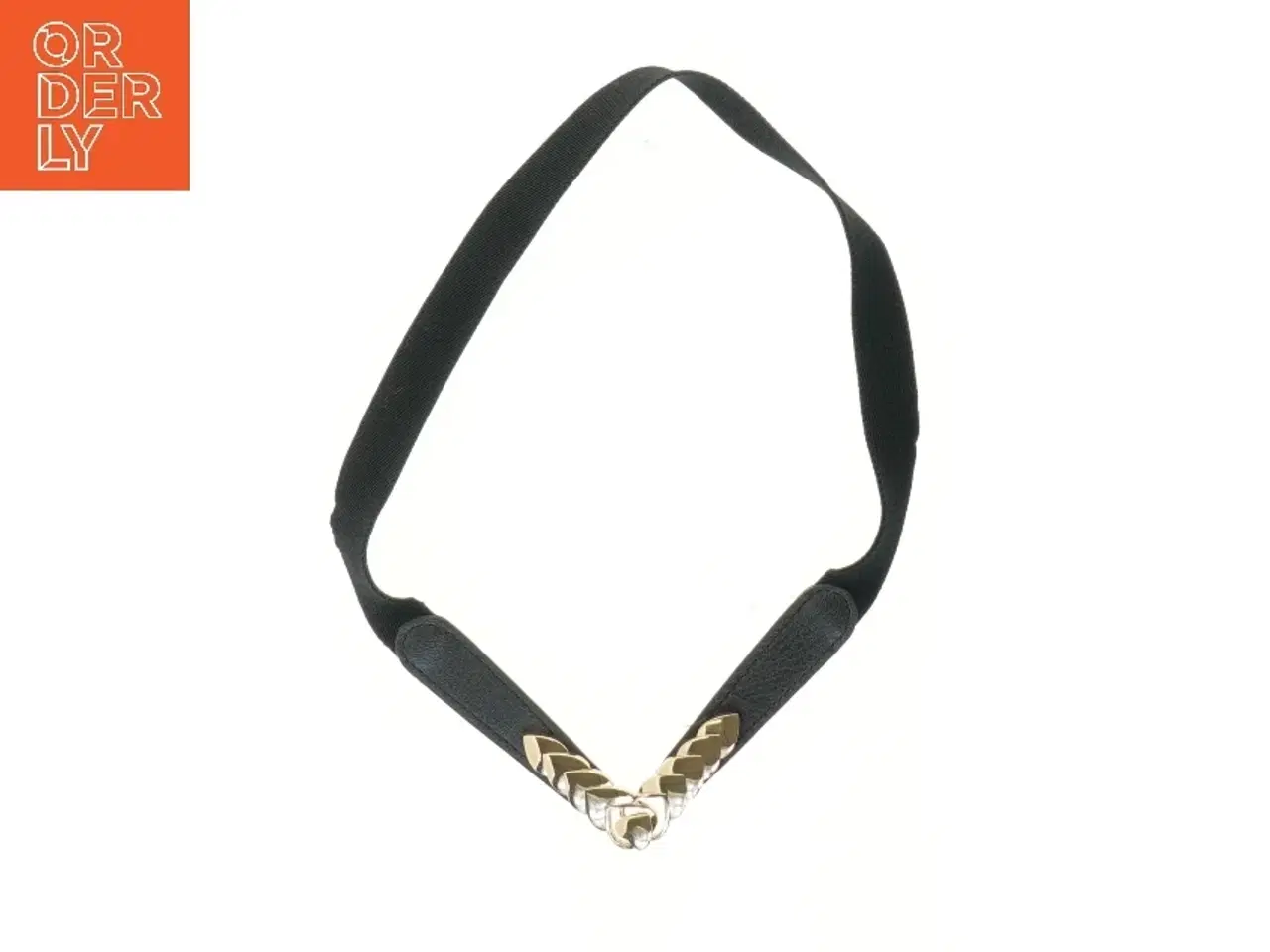 Billede 1 - Elastisk bælte med metalspænde (str. 68 cm)