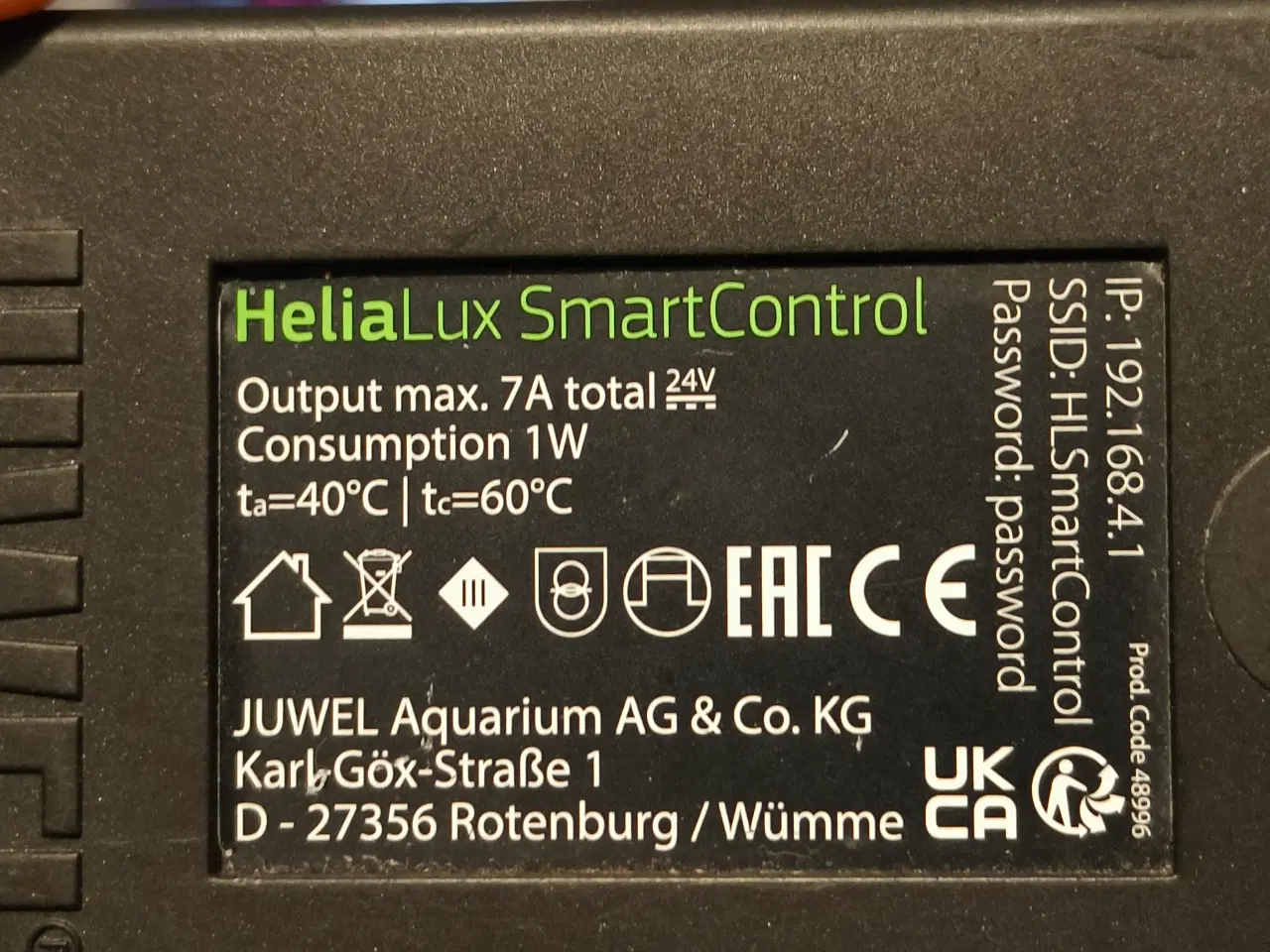 Billede 1 - Juwel Helialux Smart controller