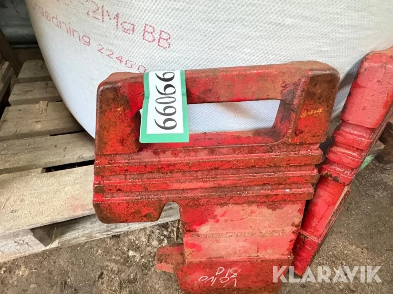 Billede 5 - Frontvægt klodser Volvo BM 2 styk