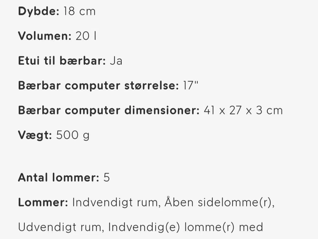 Billede 8 - Rygsæk / taske Fjallraven Kånken Laptop 17