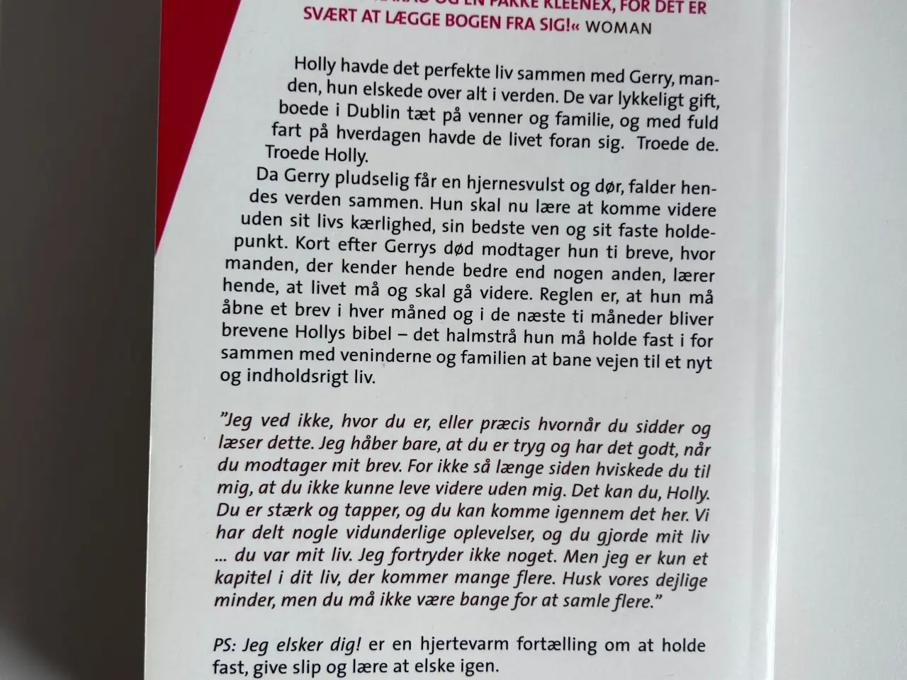 Billede 2 - Cecelia Ahern bog, PS: jeg elsker dig!