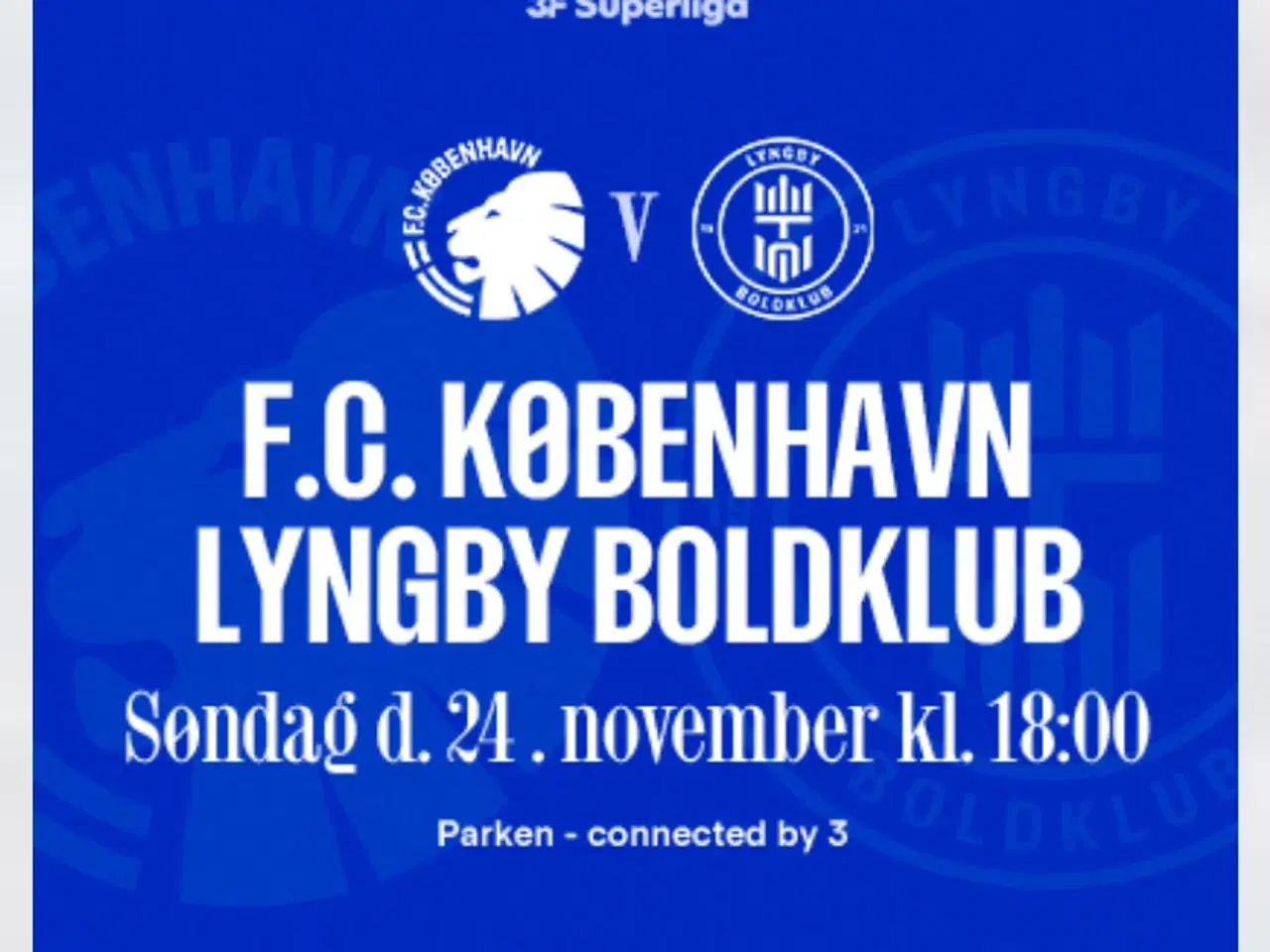 Billede 1 - FC København - Lyngby BK billetter