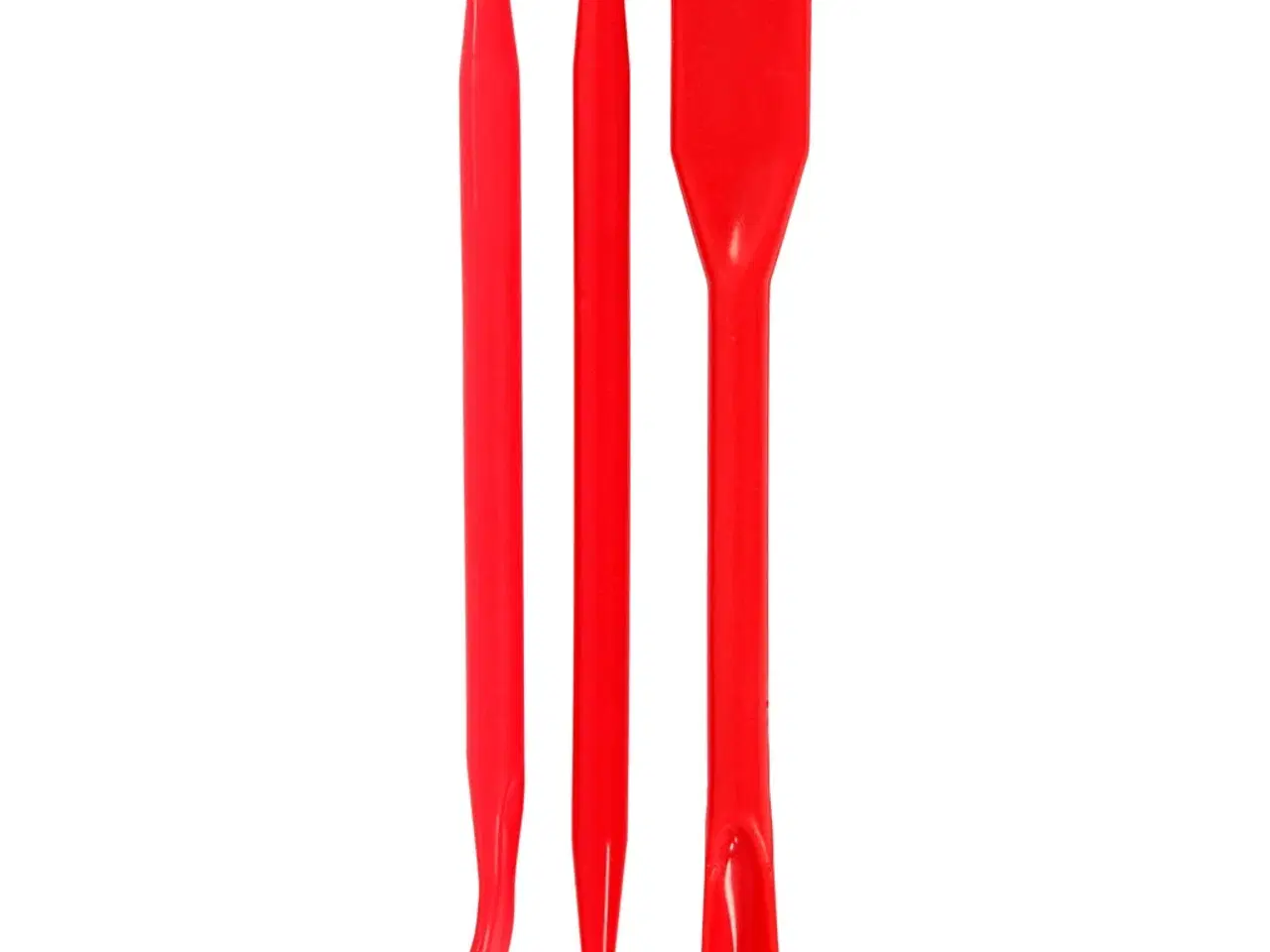 Billede 1 - Modellérpinde, L: 14,5 cm, rød, 3stk./ 1 pk.