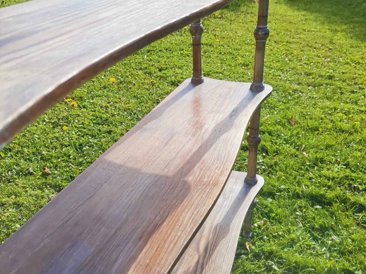 Billede 2 - Antik Reol fra starten af 1900-tallet, 10 kr🌸 