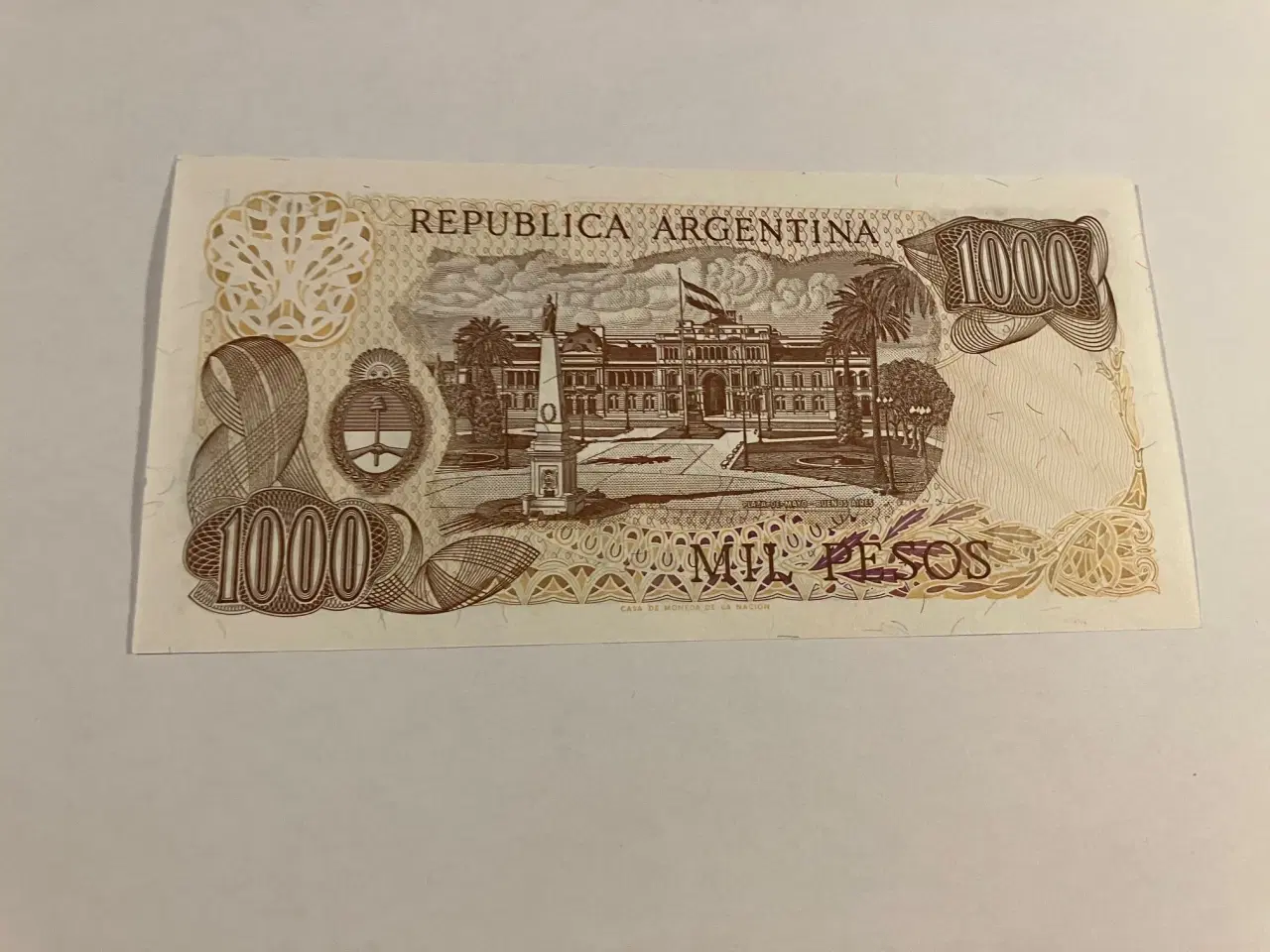 Billede 2 - 1000 Pesos Argentina