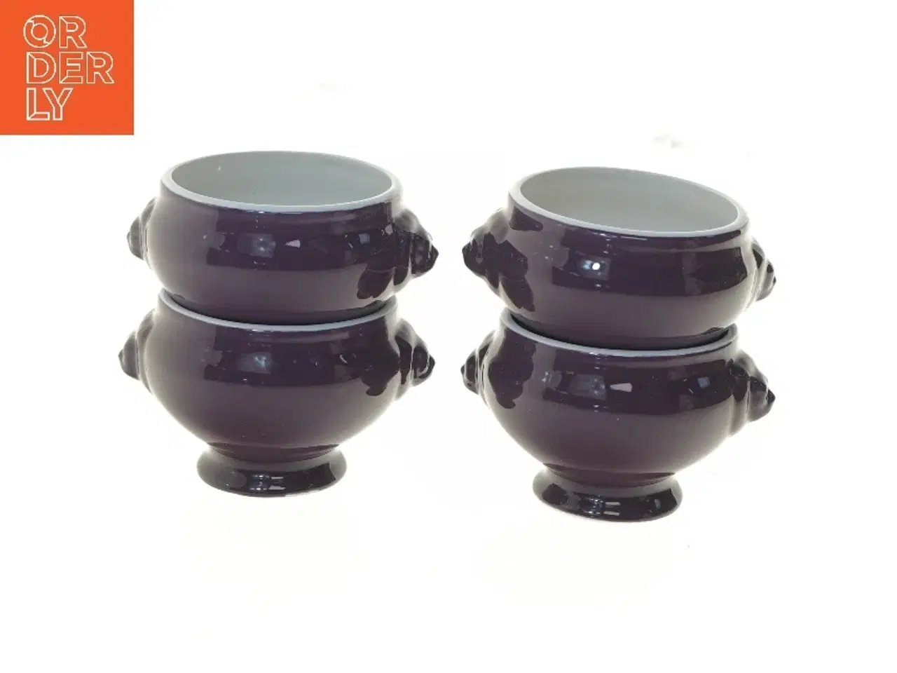 Billede 1 - Sæt med fire små skåle fra Galzone Denmark (str. 12x8 cm)