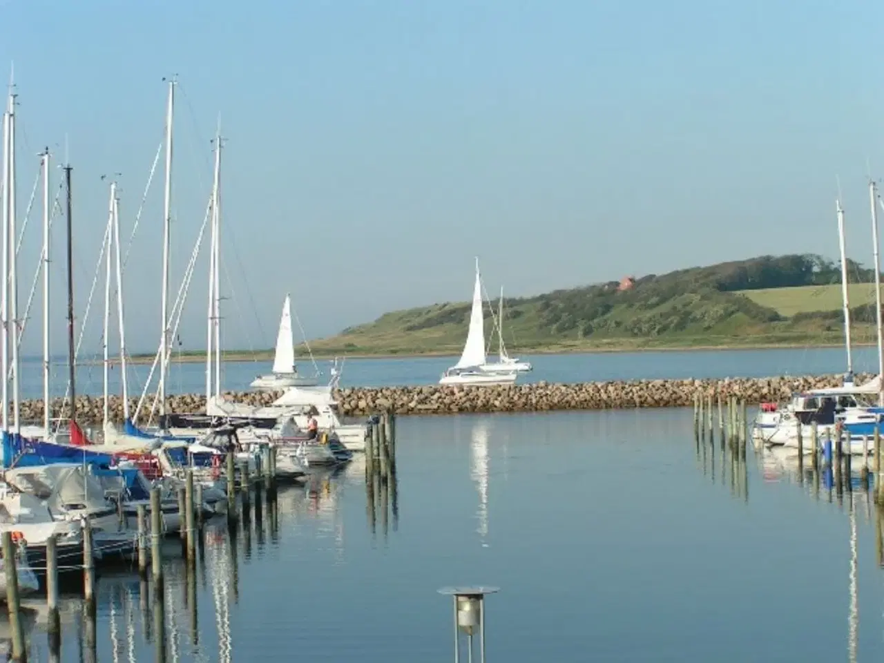 Billede 2 - Attraktiv ferielejlighed med flot udsigt over Limfjorden og lystb�dehavnen ved Lemvig Feriecenter