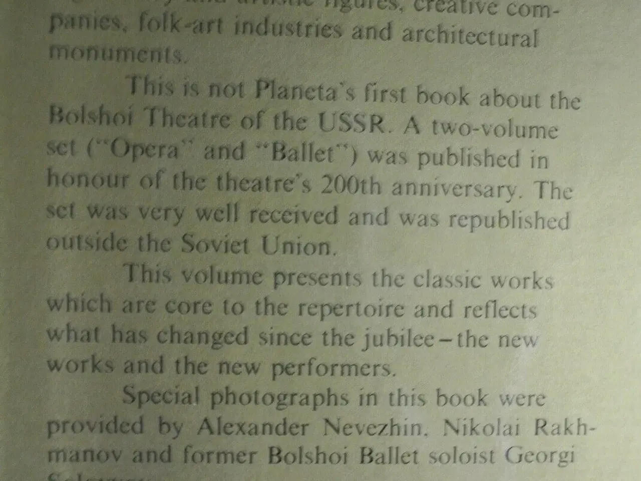 Billede 3 - the bolshoi theatre - history, opera, ballet