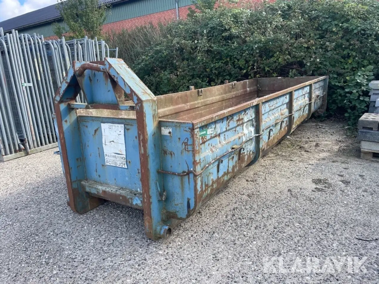 Billede 1 - Container åbent