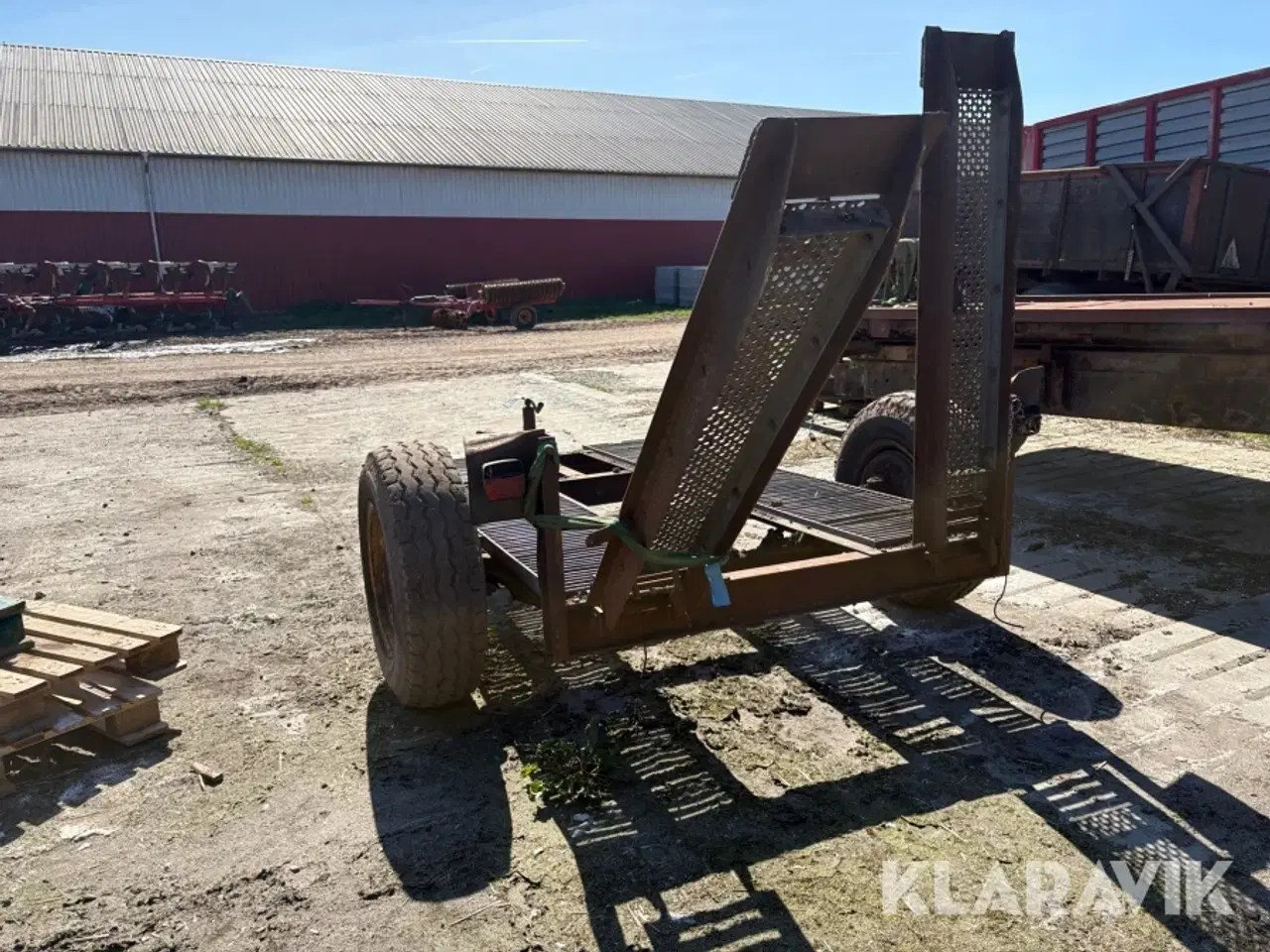 Billede 6 - Maskintrailer med landbrugstræk
