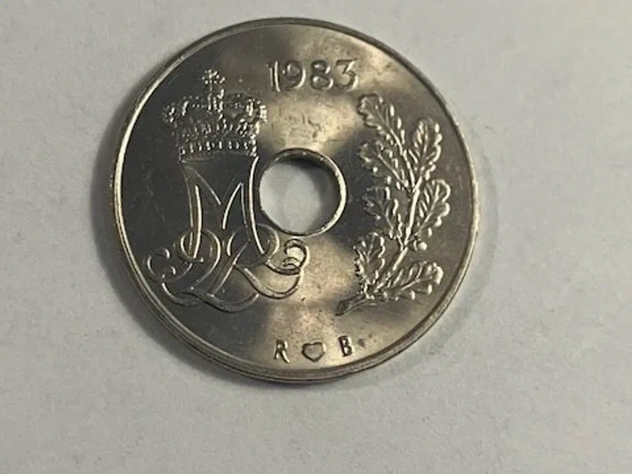 Billede 2 - 25 øre 1983 Danmark