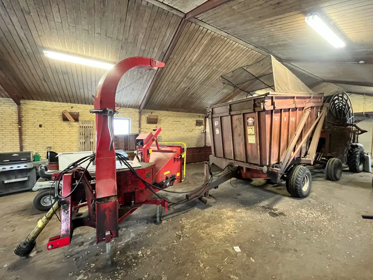 Billede 6 - TP 270 flishugger m. Højtipvogn