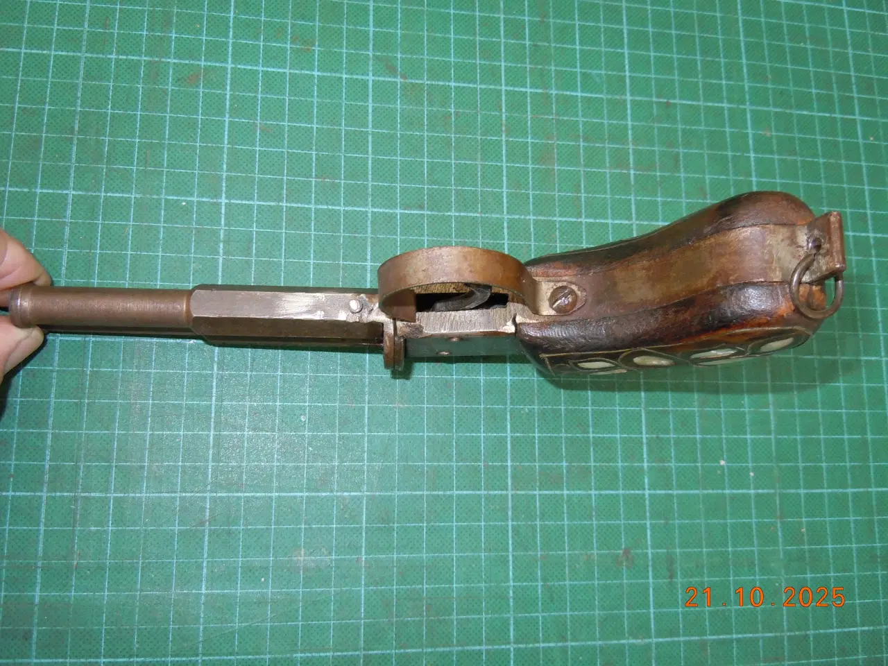 Billede 5 - Pistol, forlader, med 2 vendbare løb.
