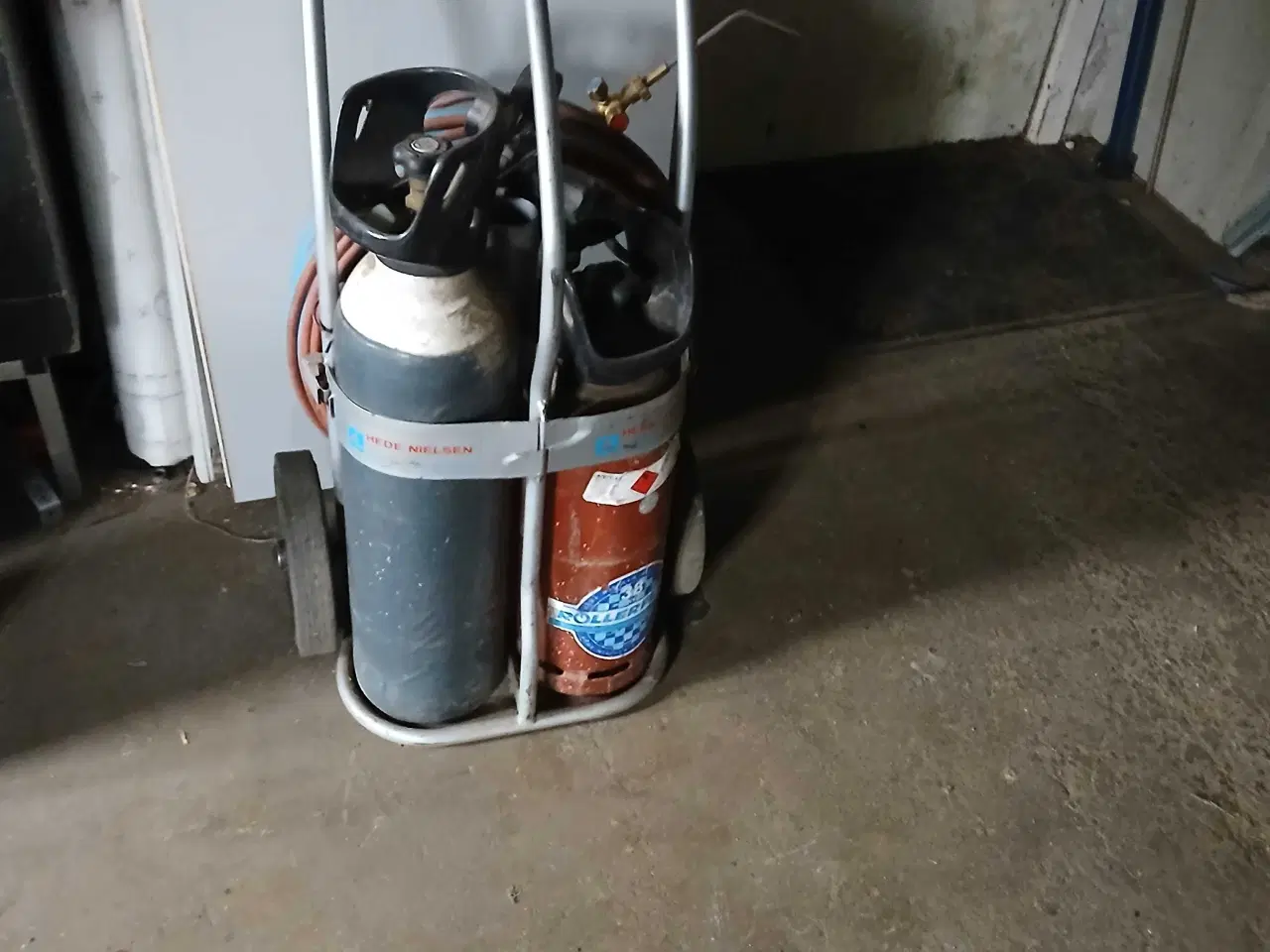 Billede 1 - Autogensvejser med lange slanger