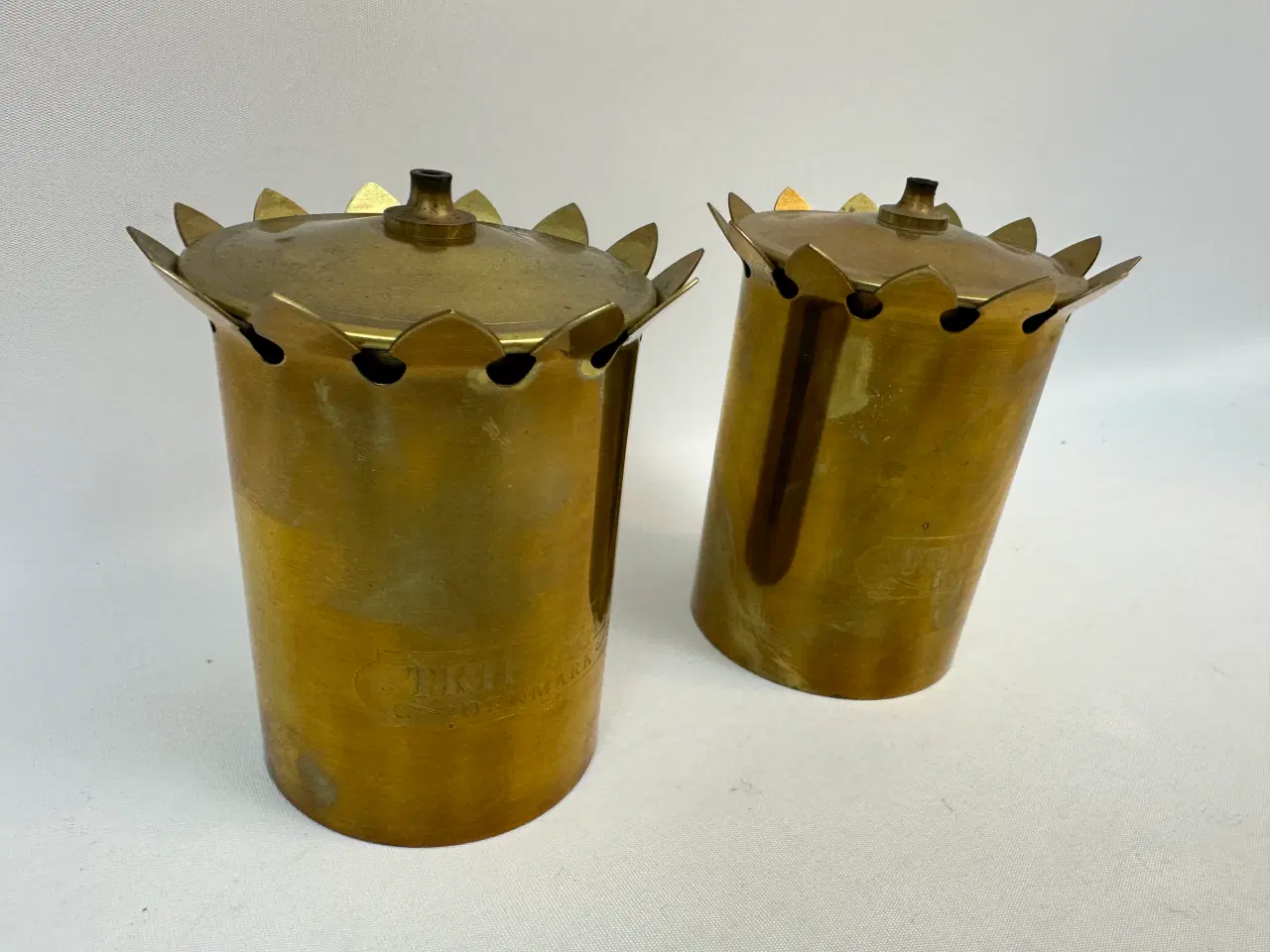 Billede 3 - Trip Trap messing oilelamper (sjældne)