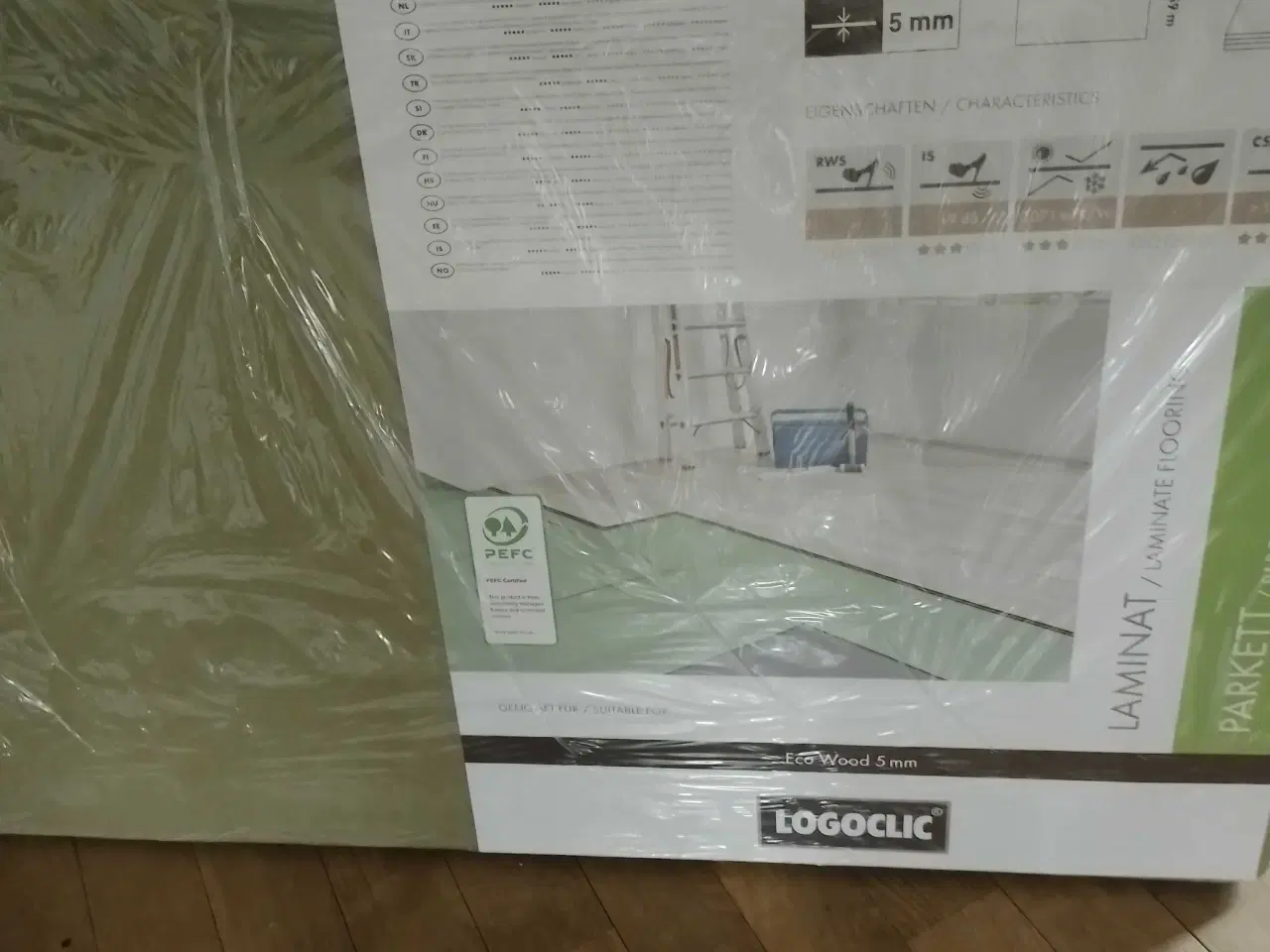 Billede 4 - Clickgulv nyt logoclic eg med underlag