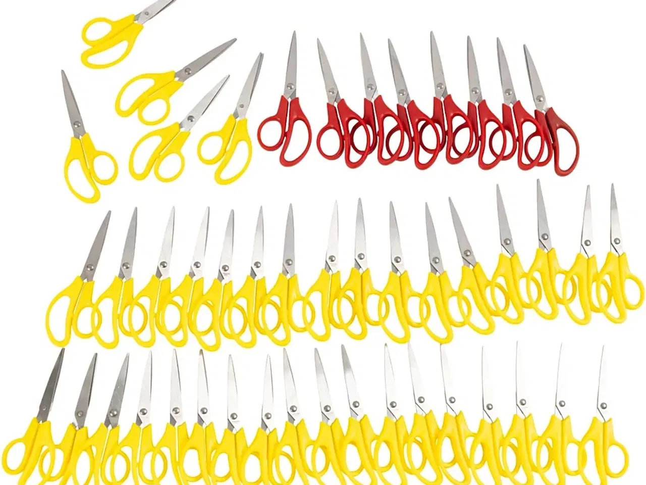 Billede 1 - Børnesakse 12,5 cm - 48 stk. til kreative projekter