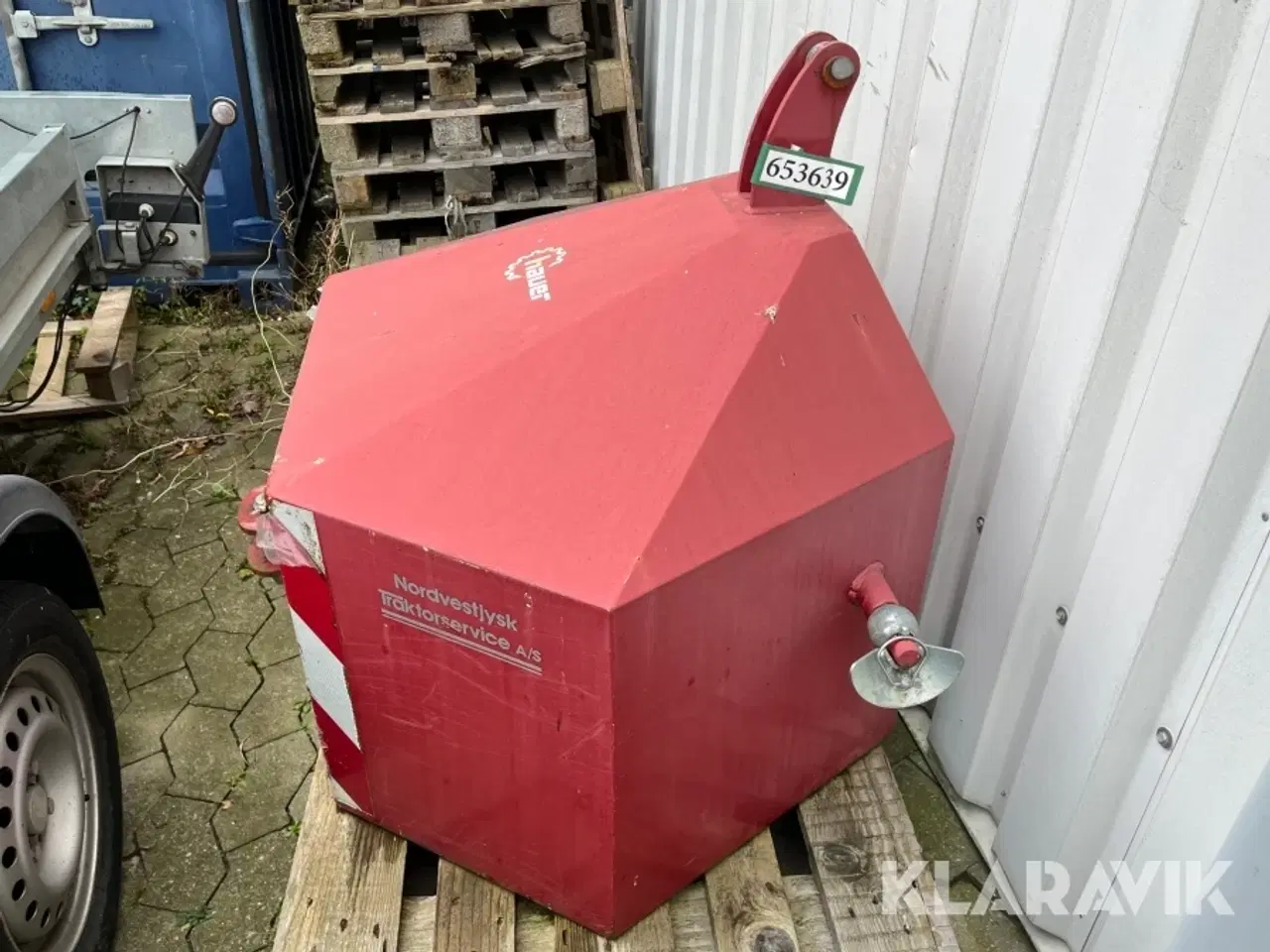 Billede 3 - Vægtklods Hauer Case IH