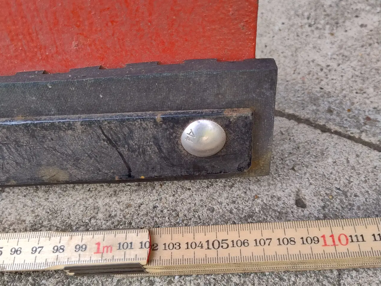 Billede 3 - Dozerblad, skraber, tilbehør til havetraktor.