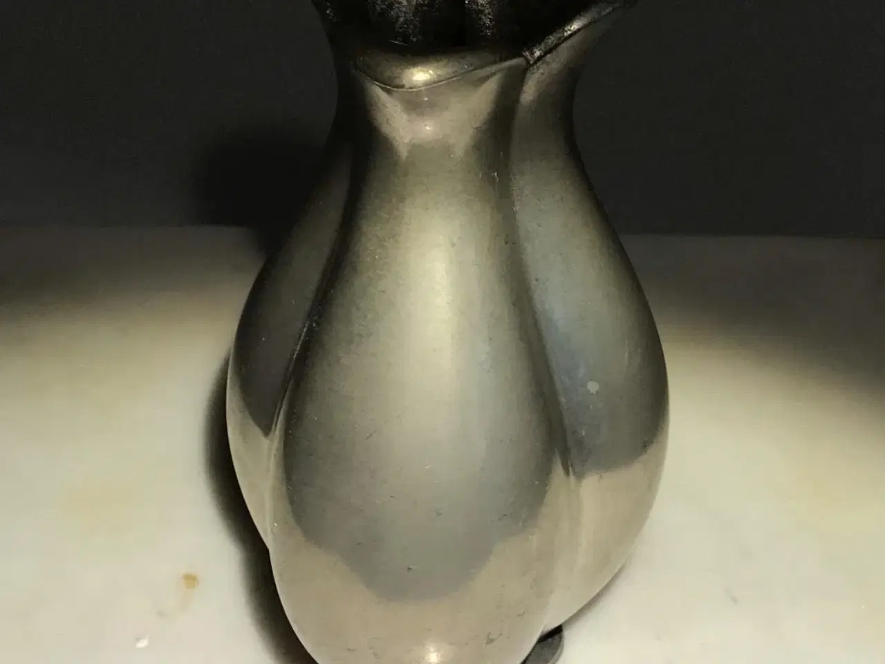 Billede 5 - Just Andersen - Tinvase / vase 
