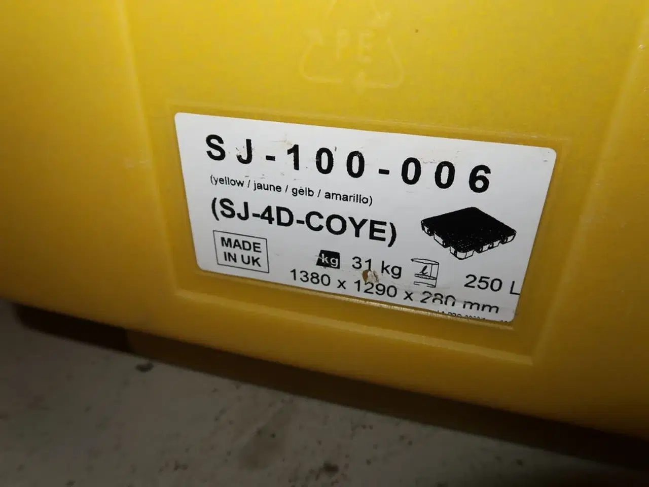 Billede 2 - Spildekar DENIOS uden indhold