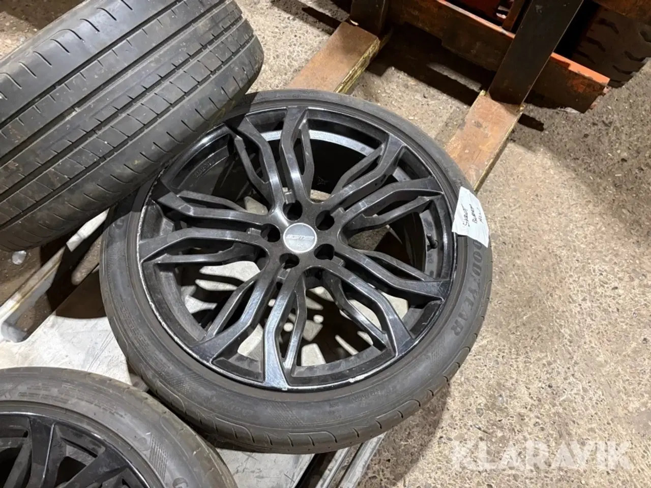 Billede 2 - Dæk på alufælge Goodyear Eagle F1 - 4 stk