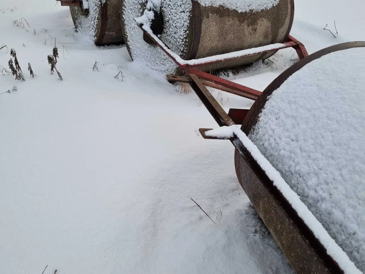 Billede 1 - Lille cement tromle 