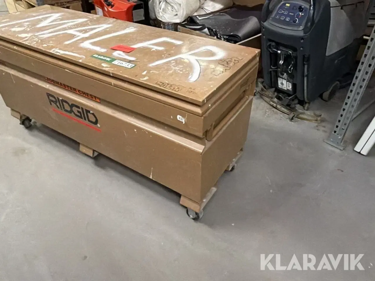 Billede 3 - Værktøjskasse på hjul Ridgid 2472R