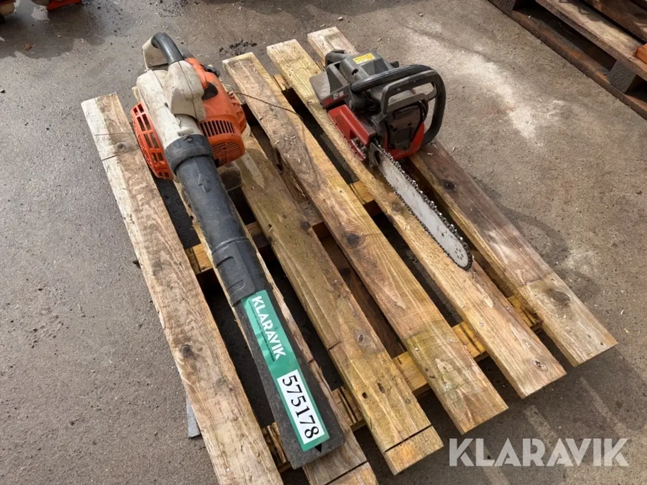 Billede 3 - Løvblæser og hækkeklipper Stihl og jonsered