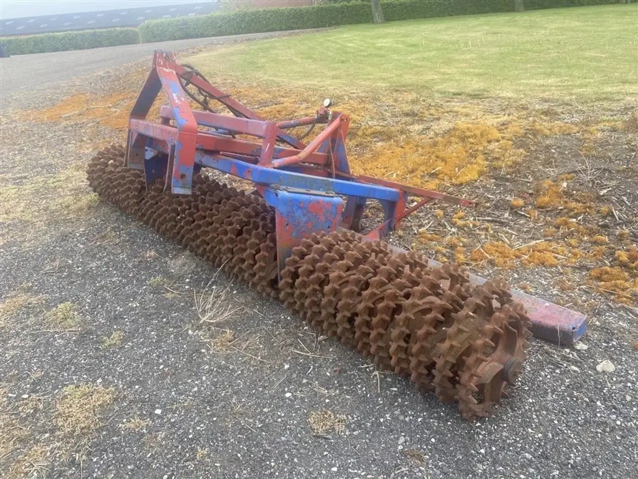 Billede 1 - HE-VA 4 m frontpakker med planer planke. Mærke ukendt.