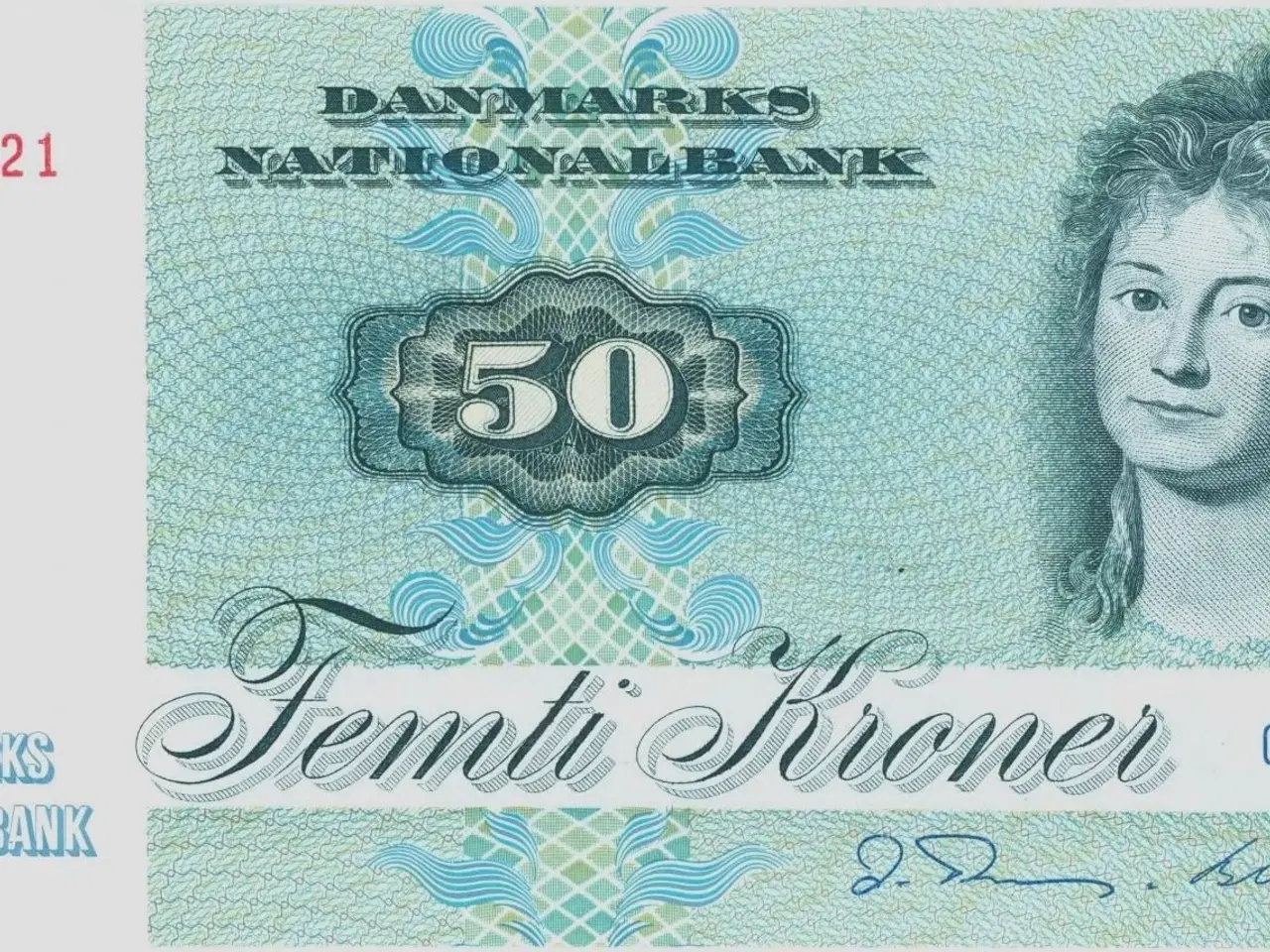 Billede 1 - DK. 50 kr. seddel fra 1985