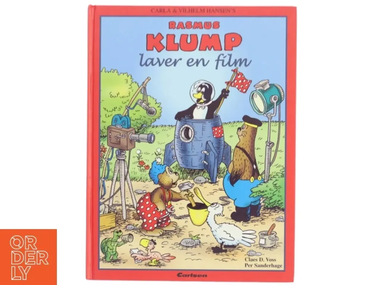 Billede 1 - Rasmus Klump laver en film af Claes D. Voss, Per Sanderhage, Vilh Hansen, Carla Hansen (Bog)