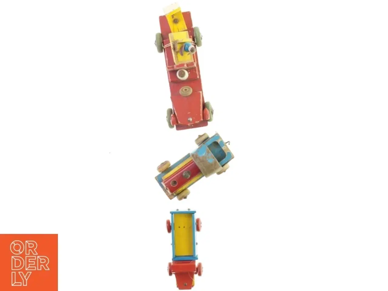 Billede 3 - Gamle legetøjsbiler (str. 17 cm 18 cm 26 cm)