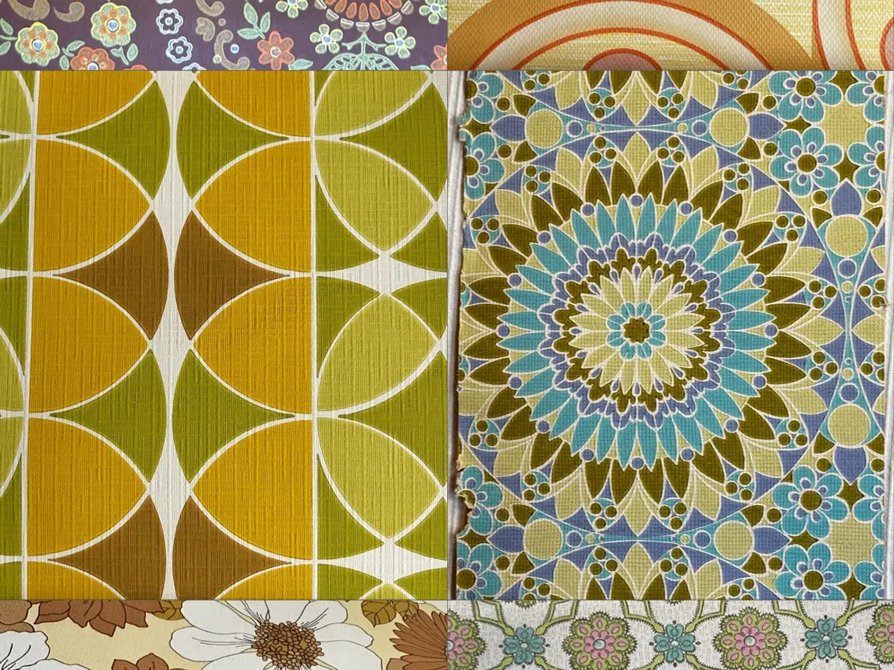 Billede 5 - Originalt retro tapet fra 70’erne