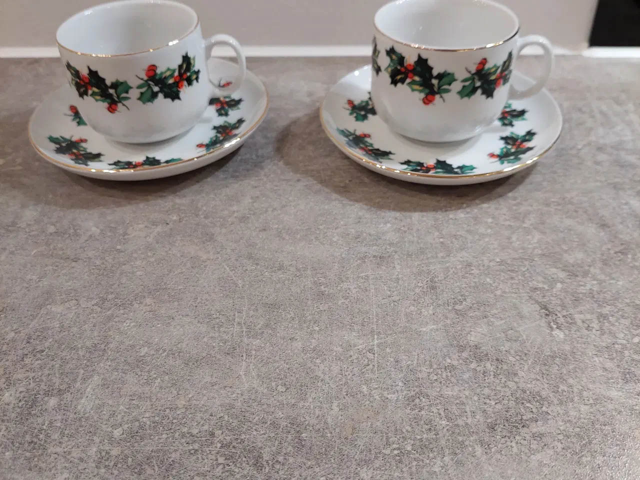 Billede 1 - Julekopper med underkop