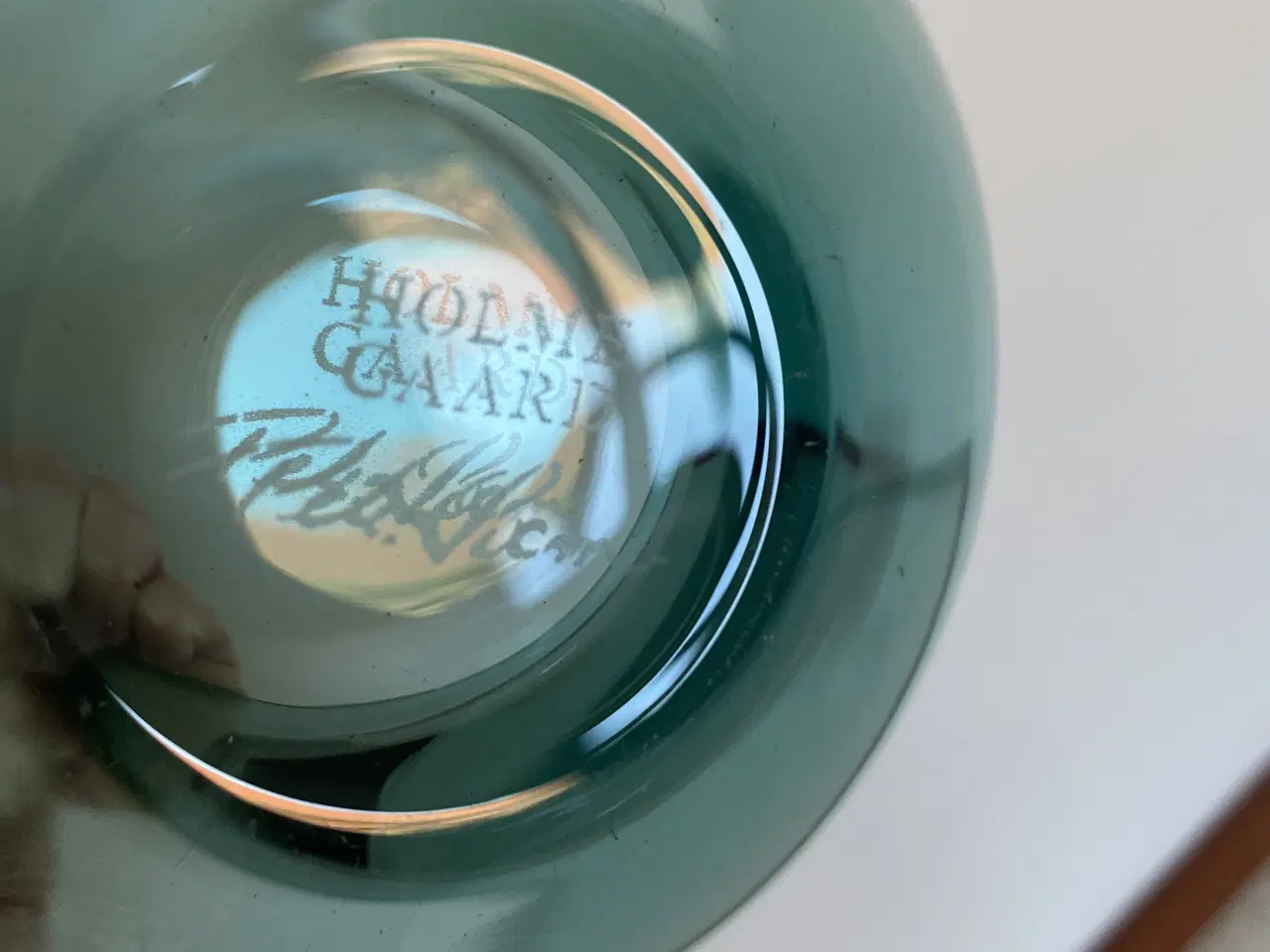 Billede 3 - Holmegaard skål grøn