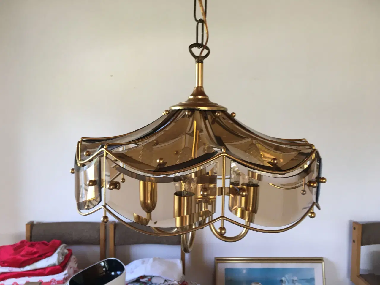 Billede 1 - Flot lampe til spisebordet eller sofabordet