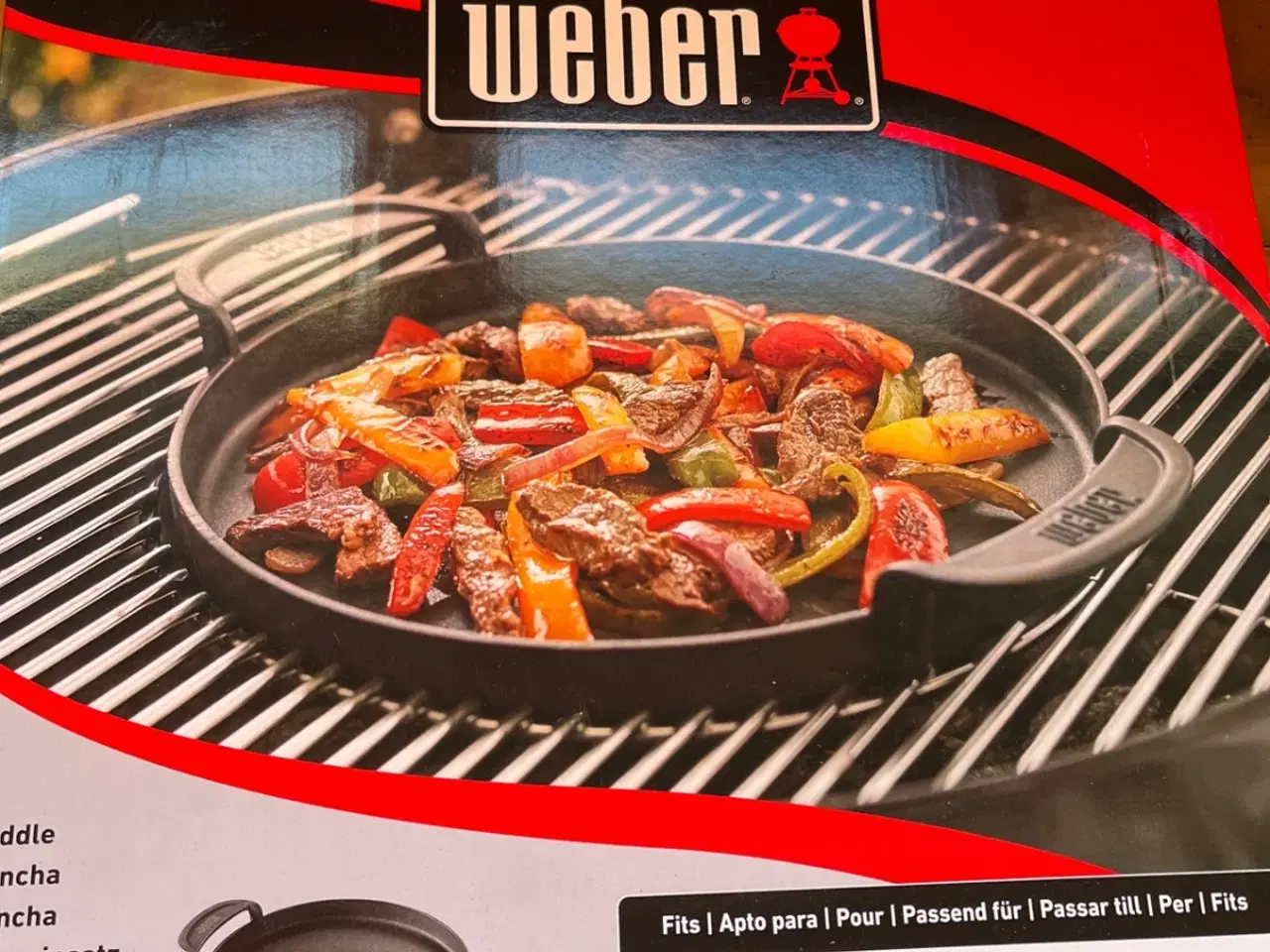 Billede 1 - Weber støbejernspande til grill