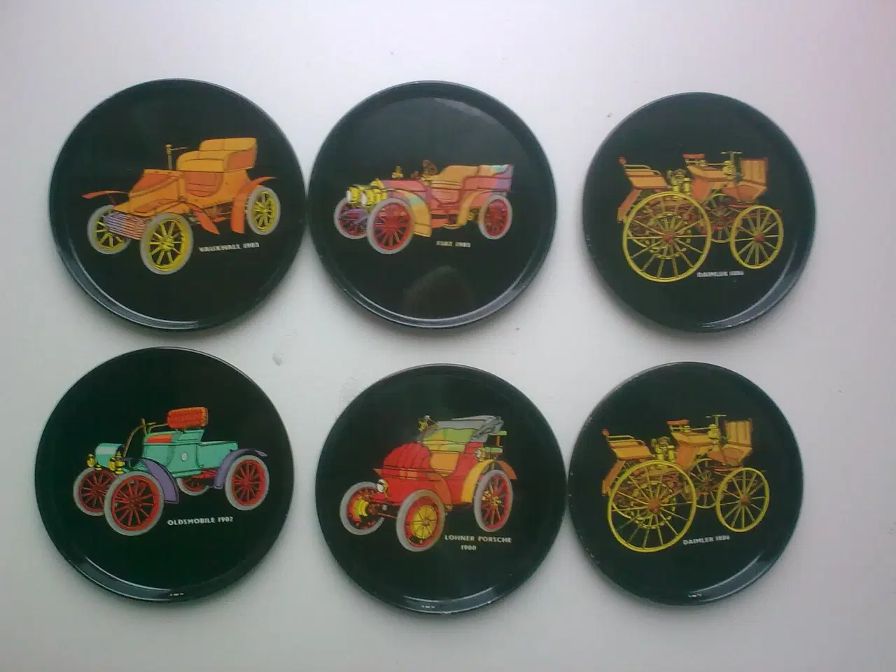 Billede 5 - Irma metal æske veteranbiler STOR dåse & coaster