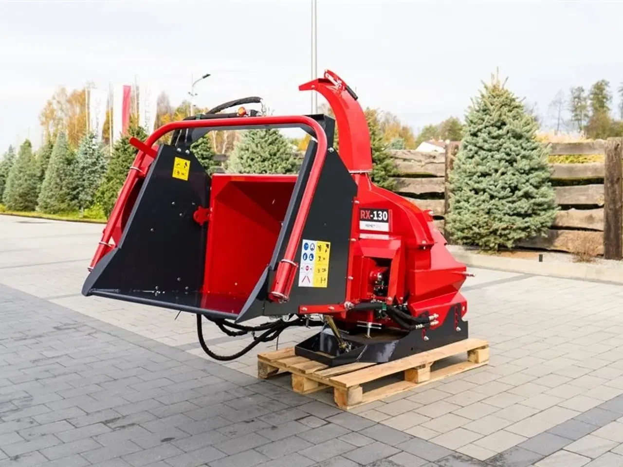 Billede 11 - Remet Flishugger RX-130H med uafhængig hydraulikpumpe