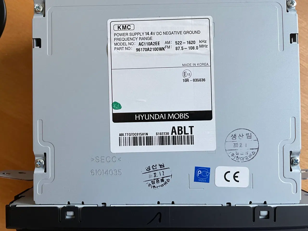 Billede 2 - Bilradio - Kia Ceed